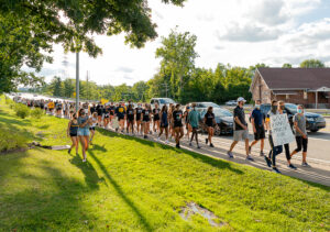 WVU Student-Athlete Advisory Committee organizes rally, march in support of Black athletes
